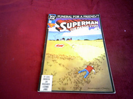 SUPERMAM   THE MAN OF STEEL  N° 21  MAR  93  FUNERAL FOR A FRIEND / 7 - DC