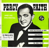 PERCY FAITH AND HIS PRCHESTRA UK EP  - UNDER THE BRIDGES OF PARIS  + 3 - Jazz