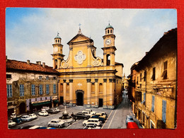 Cartolina - Novi Ligure - Piazza M. Dellepiane - Il Duomo - 1965 Ca. - Alessandria