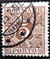 Timbre Taxe De Danemark 1921 -1925 Bookprint   Y&T N° 11 - Segnatasse