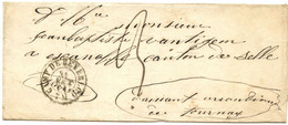 BELGIQUE - ENVELOPPE (DEFAUTS AU VERSO) CAMP DE BERVERLOO , 1864 - Other & Unclassified