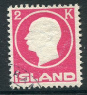 ICELAND 1912 Frederik VIII 2 Kr., Used.  Michel 74 - Used Stamps