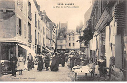 VANNES - La Rue De La Poissonnerie - Très Bon état - Vannes
