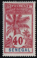 Sénégal N°40 - Neuf * Avec Charnière - TB - Unused Stamps