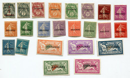 ANDORRE FRANCAIS N°1 / 23 * - Unused Stamps