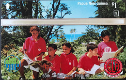 Papouasie-Nouvelle-Guilnée  - 50th Anniversary 48-98 -  K 1  - 5 - Papua New Guinea