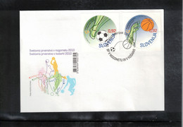 Slovenia / Slowenien 2010 World Football Cup South Africa FDC - 2010 – Zuid-Afrika