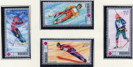 POLAND 1972 Winter Olympics MNH / **.  Michel 2143-49 - Nuovi