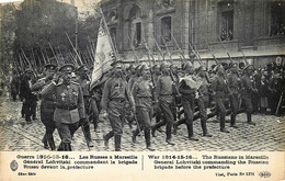 Guerre14/18 - Russie - France - 13 - Marseille - Le Général Lohvitski Devant La Préfecture - Oorlog 1914-18