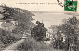 LE CELLIER LA GARE DE CLERMONT ET LA LOIRE - Le Cellier