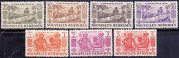 NOUVELLE  HEBRIDES -  TOTEMS  FAMILY - **MNH - 1953 - Unused Stamps