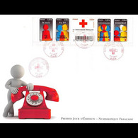 FDC GF LNF - Croix Rouge 2013 - Oblit Paris 7/11/2013 - 2010-2019