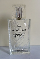 Flacon Non Spray "Eau De Rochas Pour Homme" De ROCHAS Lotion Après Rasage VIDE/EMPTY Pour Collection Ou Décoration - Flaconi Profumi (vuoti)