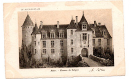 Saligny Sur Roudon -   Chateau  -  Carte Estampe - CPA ° Mtsv - Other & Unclassified