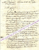 1780 Lorient L’Orient Marchandises Compagnie Des Indes  Henry Le Tellier => Bordeaux Raymond  De Castelnau De Brassac - Documentos Históricos