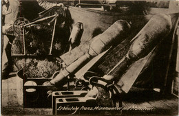 Französischer Minenwerfer Mit Munition - Guerra 1914-18