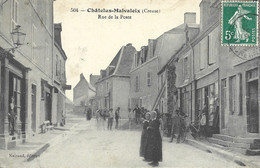 23 - CHATELUS-MALVALEIX - Rue De La Poste - Chatelus Malvaleix