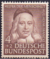 GERMANY - August Hermann Francke, Protestant Theologian - **MNH - 1953 - Theologians