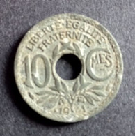 Pièce 10 Centimes Lindauer 1941 Modèle C - 10 Centimes