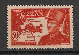 FEZZAN - 1949 - N°Yv. 53 - Général Leclerc 50f Rouge - Neuf Luxe ** / MNH / Postfrisch - Ongebruikt