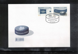 Slowenien / Slovenia 2010 Olympic Games Vancouver FDC - Winter 2010: Vancouver