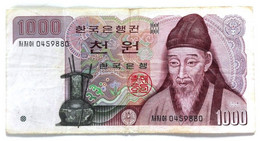 1000 Von  Coreani - Korea, Zuid