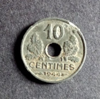 Pièce 10 Centimes État Français 1944 Petit Module - 10 Centimes