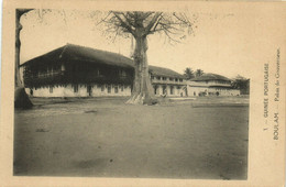 PC GUINÉE PORTUGAISE, BOULAM, PALAIS DU GOUVERNEUR, Vintage Postcard (b38682) - Guinea Bissau