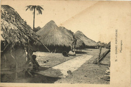 PC GUINÉE PORTUGAISE, MANCAGNES, Vintage Postcard (b38677) - Guinea Bissau