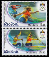Olympische Spelen 2016 , Moldavie - Zegels Postfris - Verano 2016: Rio De Janeiro