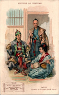 Cpa Avec Publicité Au Dos Collection De La Musculosine Byla Costume Japon Asie Asiatique Japan Giappone TB.Etat - Autres & Non Classés