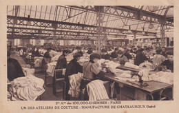 100 000 Chemises: Paris  Un Des Ateliers De Couture Manufacture De Chateauroux - Chateauroux