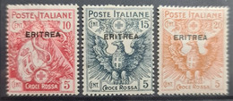 ERITREA 1915-16 - MLH - Sc# B1-B3 - Eritrea