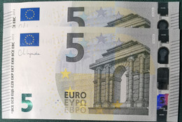 5 EURO SPAIN 2013 LAGARDE V014G4 VC SC FDS CORRELATIVE COUPLE RADAR 2 UNCIRCULATED PERFECT - 5 Euro