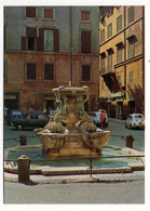 Voitures De Tourisme --- FIAT  ...ROME -- Fontana Delle Tartarughe....Fontaine Des Tortues - PKW