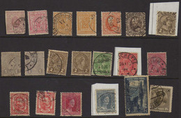 Luxembourg  (1859-1920) - Armoiries - Grand-Duc Obliteres - 1895 Adolphe Right-hand Side