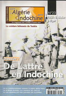 Revue Guerre D'Algérie Et D'Indochine N°23 De Lattre En Indochine - Français