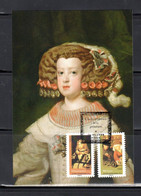 2008 " L'INFANTE MARIE MARGUERITE / LE PRETEUR ET SA FEMME " Sur Carte Maximum N°YT Adh 154 + 159 Parf état CM - Andere & Zonder Classificatie