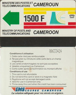 443/ Cameroon; P10. Definitive Card, With Notch - Cameroun