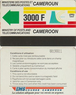 444/ Cameroon; P11. Definitive Card, With Notch - Camerún