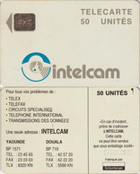 446/ Cameroon; P8. White - Logo, 50 Ut., SC5 Afnor, CN C3B000633 - Cameroun