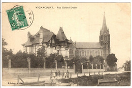 VIGNACOURT - Rue Godard Dubuc - Timbrée - 08/09/1913 - Vignacourt