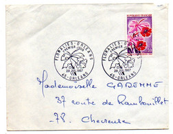 1967--FDC  Floralies D'Orléans-45 --lettre Destinée à Chevreuse-78 - 1960-1969