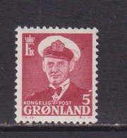 GREENLAND - 1938-46 Frederik IX 5o Never Hinged Mint - Neufs