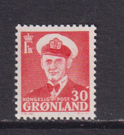 GREENLAND - 1938-46 Frederik IX 30o Never Hinged Mint - Neufs