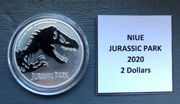 1 Once / Oz Argent 999%. JURASSIC PARK.Niue 2020 - Other - Oceania