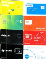 AUSTRALIA GSM MOBILE LOT 2 OF 8 CARDS CHIP MIXED MINT READ DESCRIPTION !!! - Australia