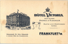 Frankfurt - Hotel Victoria - Frankfurt A. Main