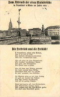 Frankfurter - Zum Abbruch Der Alten Mainbrücke 1914 - Frankfurt A. Main
