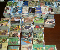 3500+ Uruguay Chip Phonecards ALL Fauna Flora Transport Butterfly Wholesale Lot - Uruguay